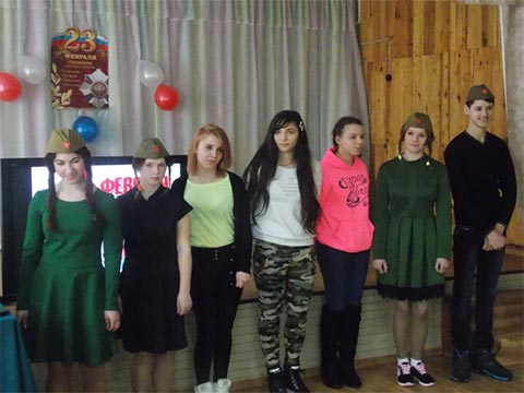 Сегодня чествуем мужчин